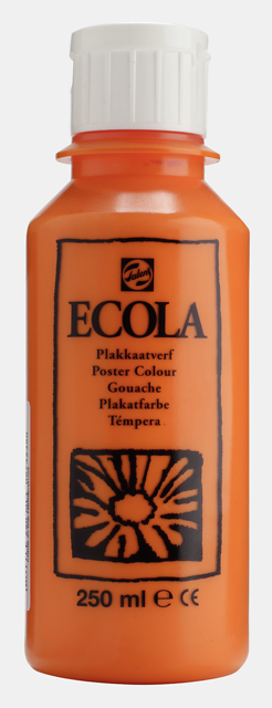 Talens Plakkaatverf Ecola 250ml – Oranje