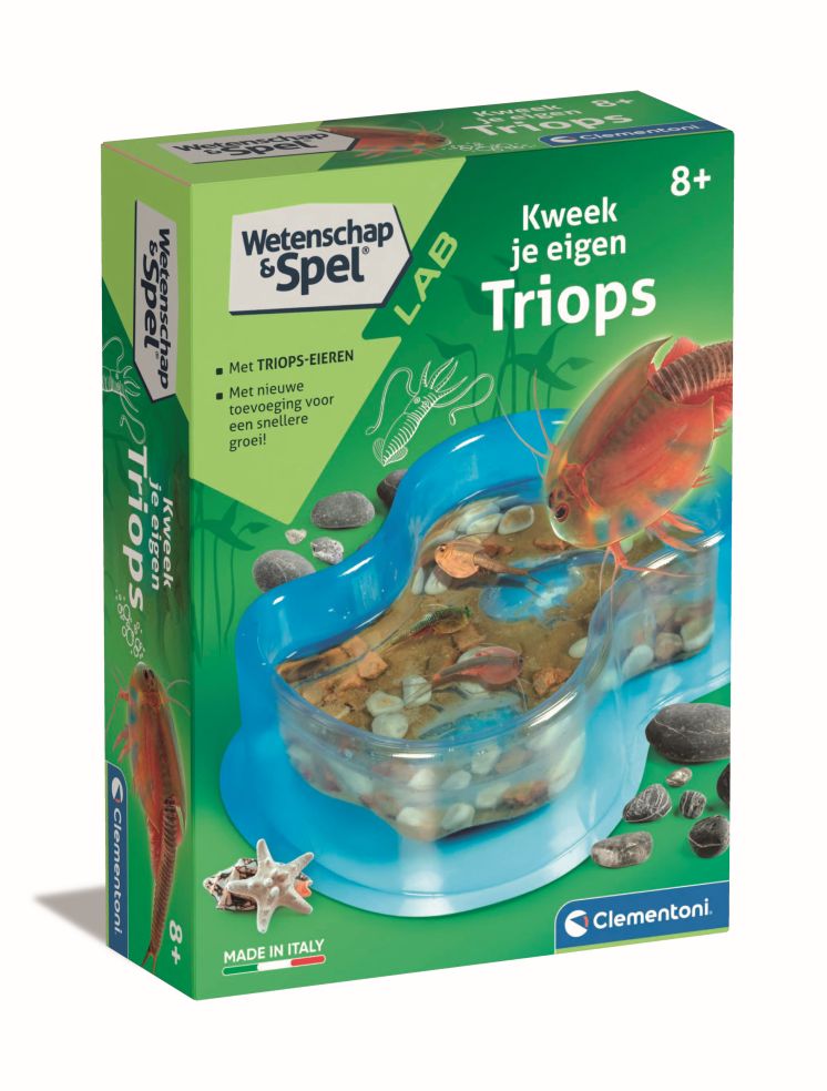 Wetenschap & Spel – Lab – Kweek je eigen Triops (8+)