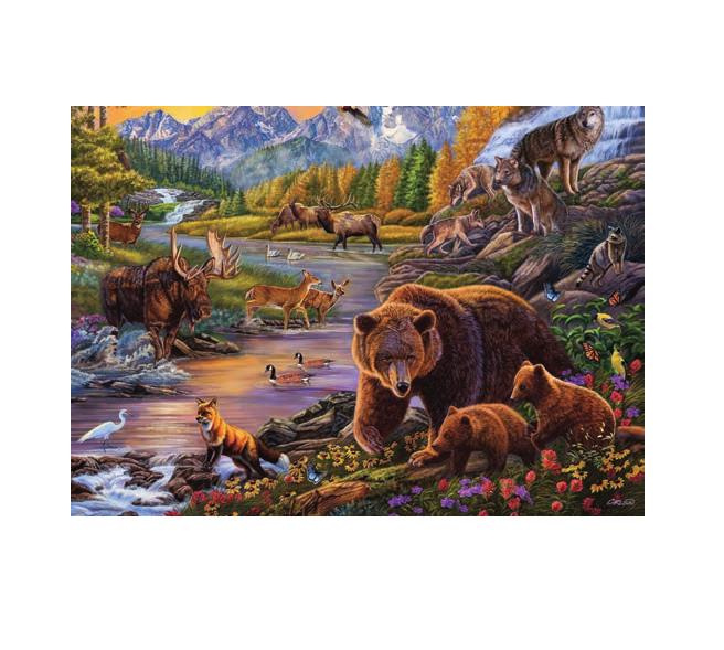 Puzzel (XXL) 500stuks – Wildernis