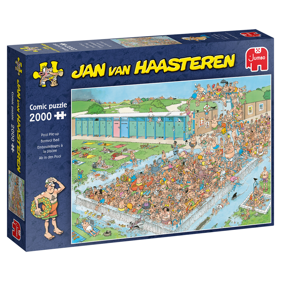 Jan van Haasteren Pool Pile-Up 2000 pcs Legpuzzel 2000 stuk(s)