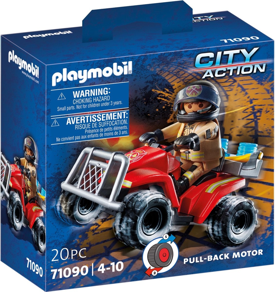 PM City Action – Brandweer Speed Quad 71090