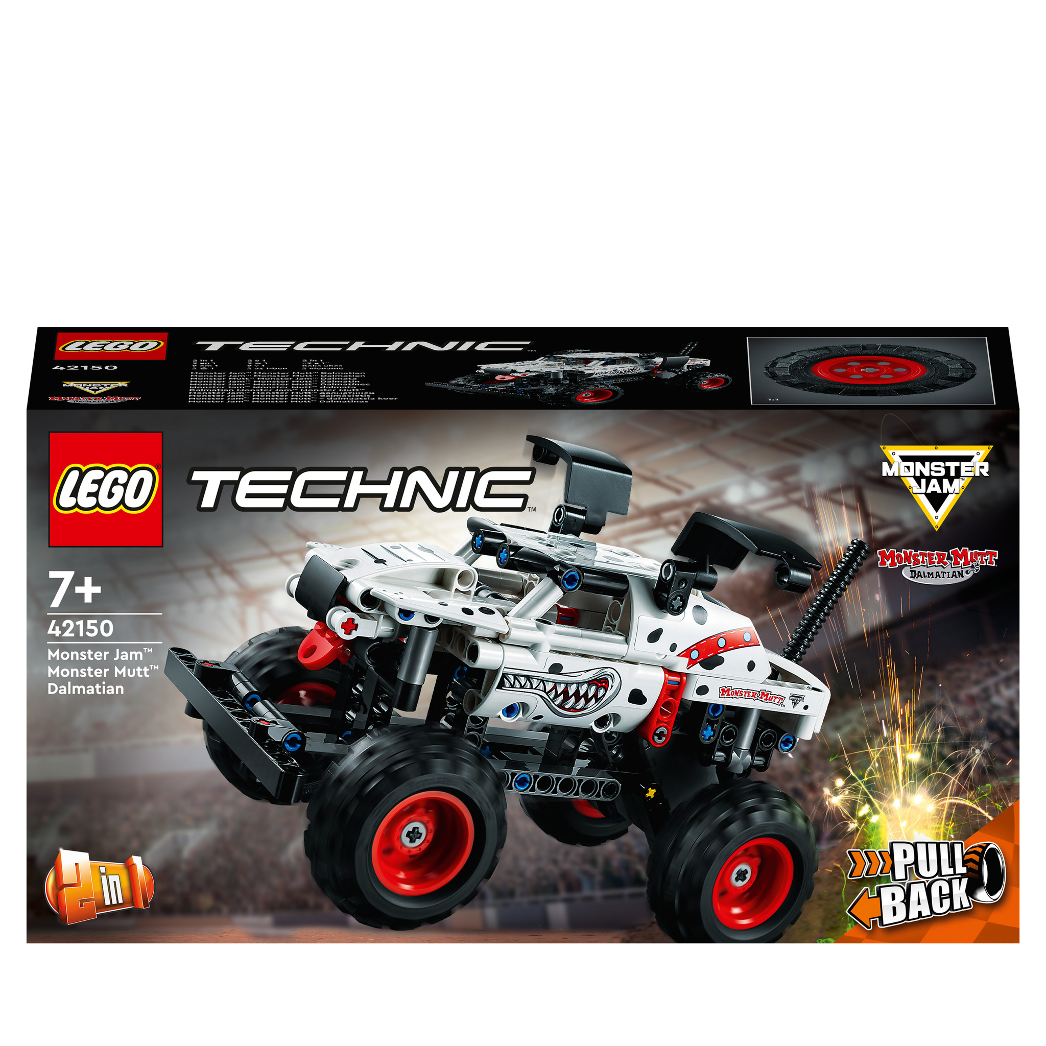 LEGO Technic  Monster Jam Monster Mutt Dalmatian – 42150