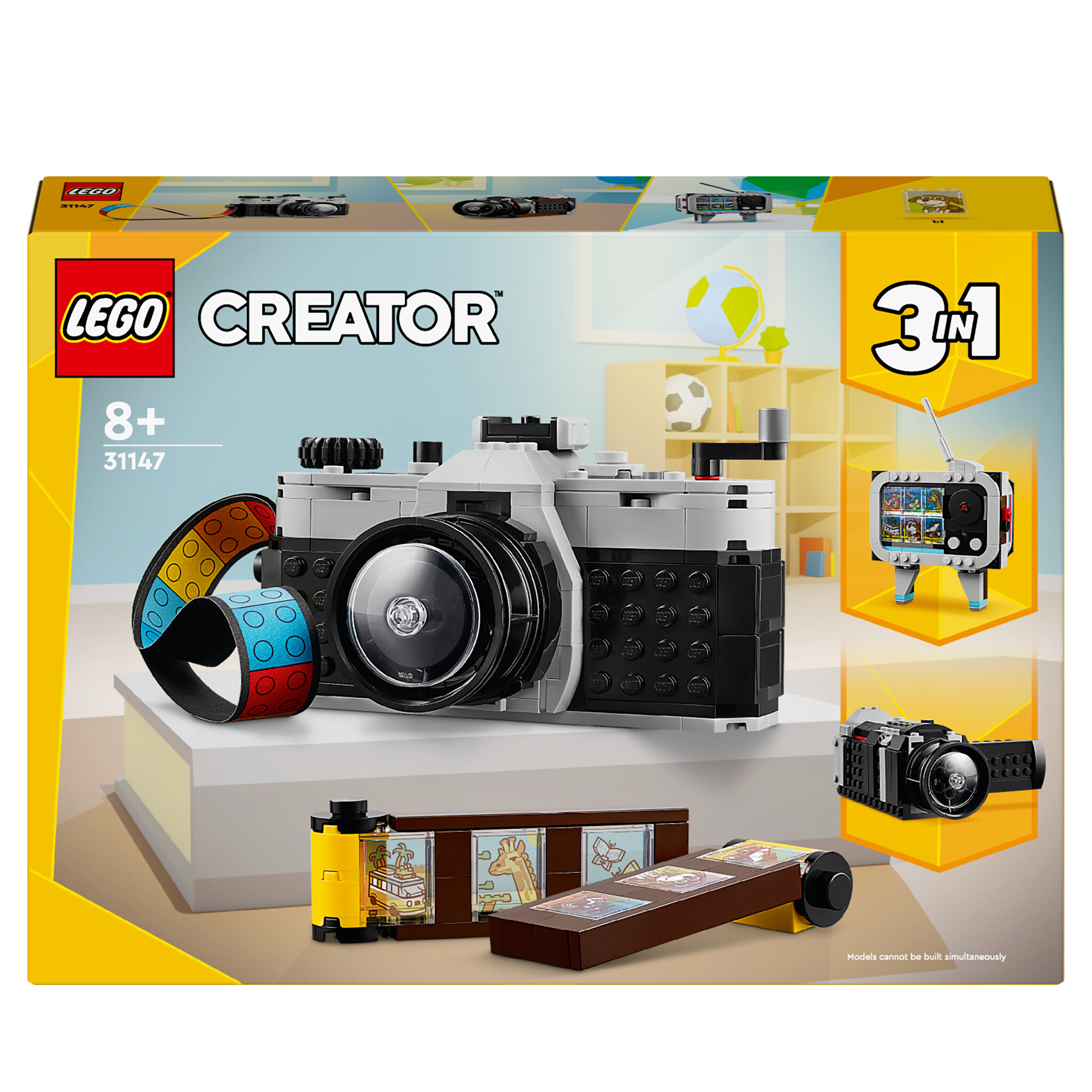 LEGO Creator 3-in-1 Retro fotocamera – 31147