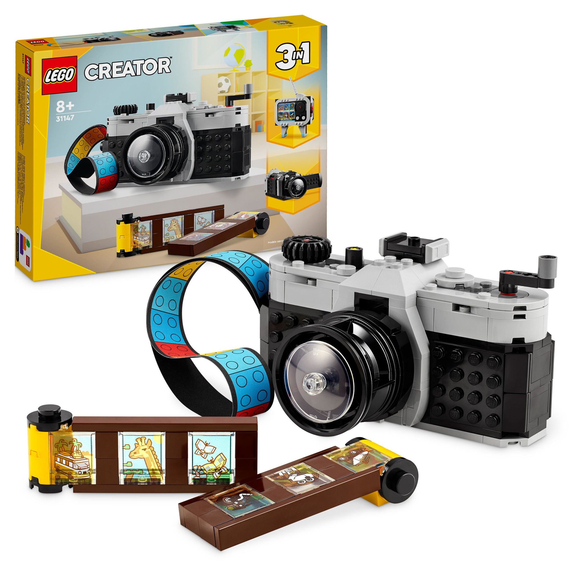 LEGO Creator 3-in-1 Retro fotocamera – 31147