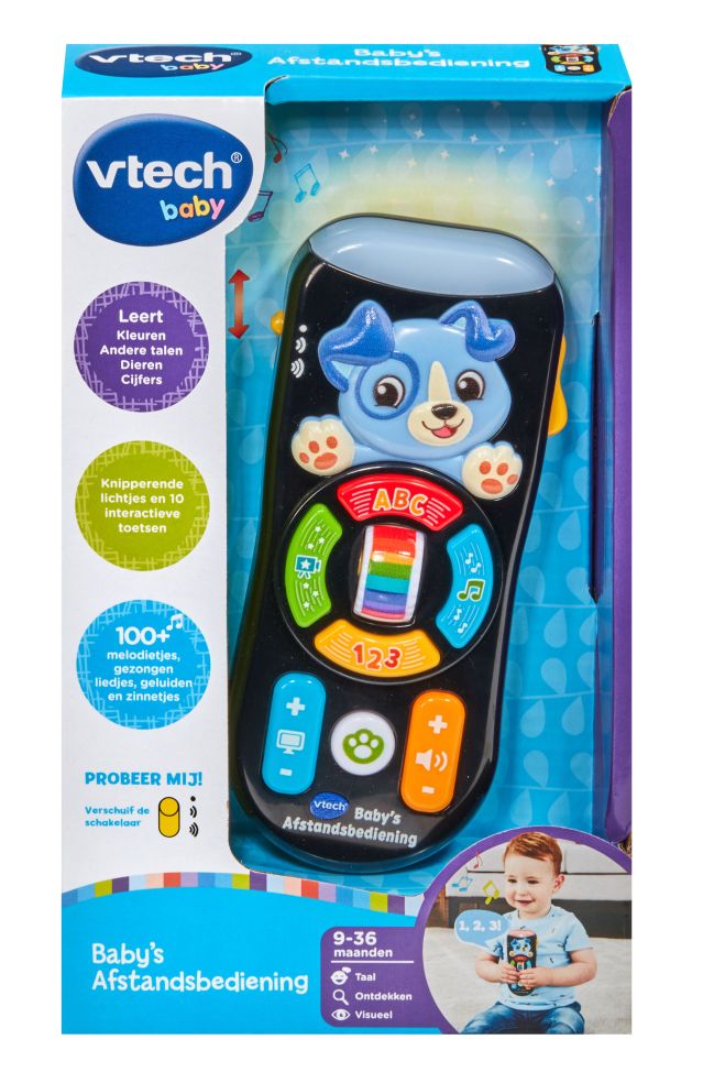 VTech Baby – Baby’s Afstandsbediening (zwart)