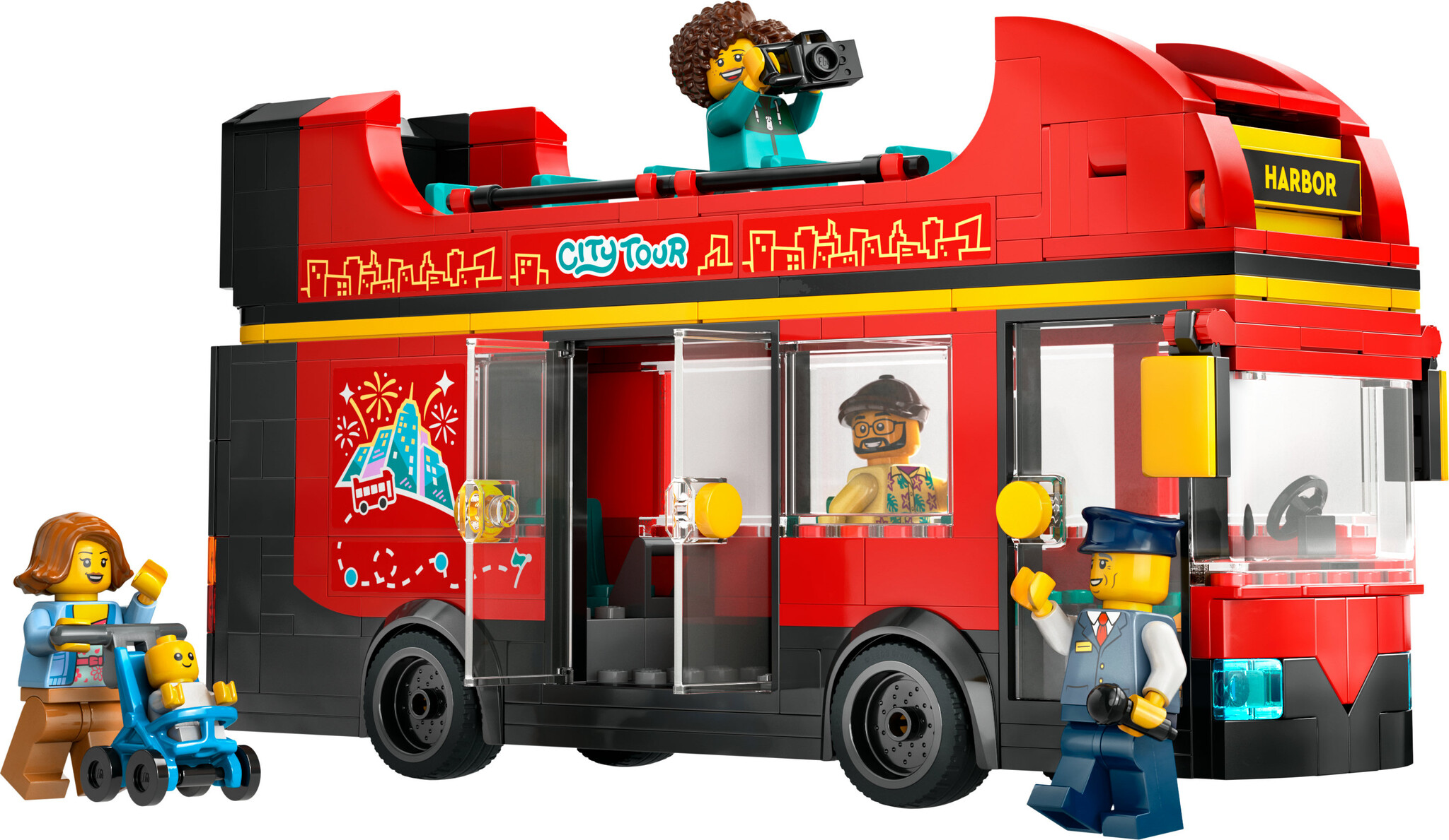 LEGO City Toeristische rode dubbeldekker – 60407