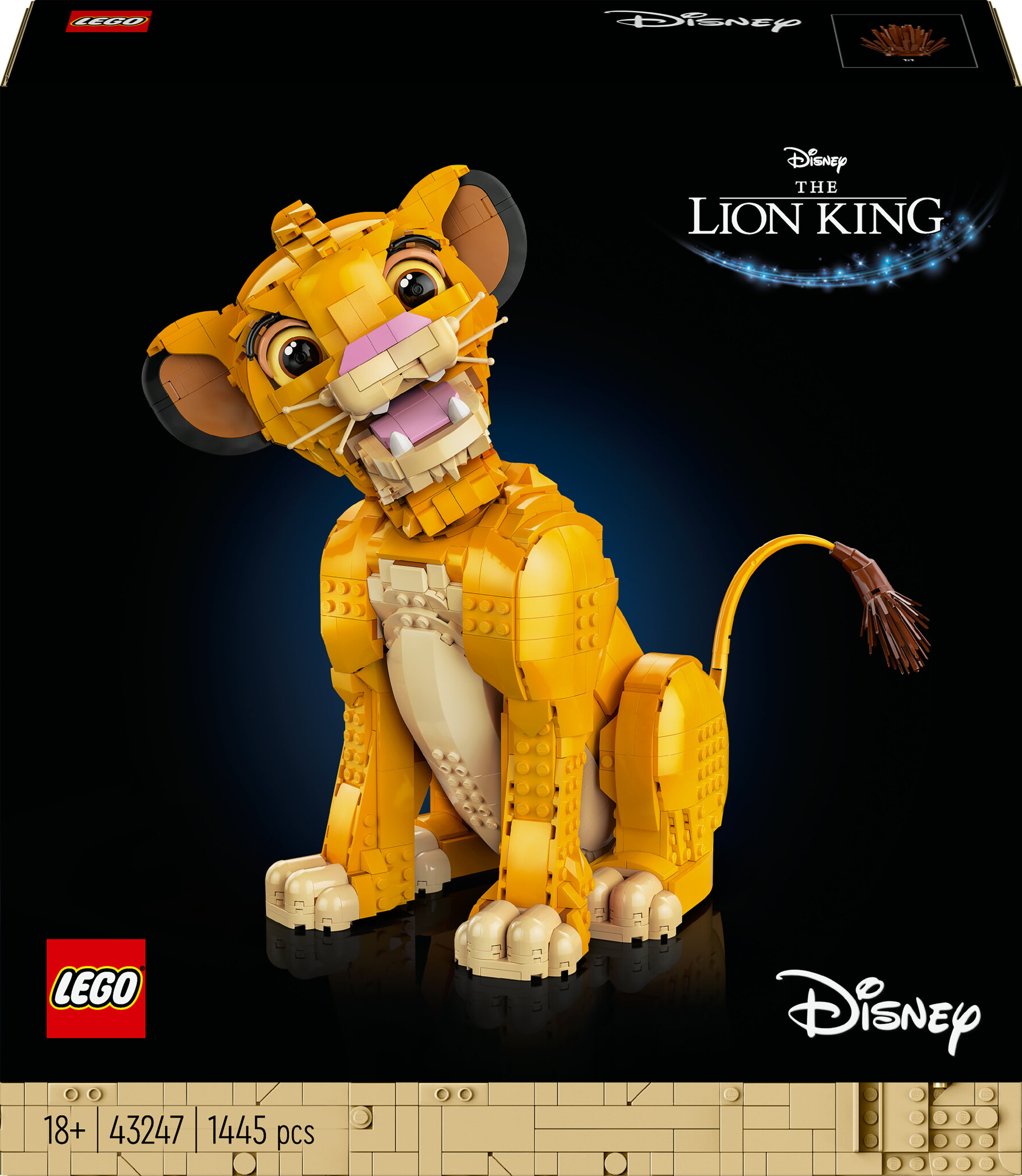 LEGO Disney The Lion King Jonge Simba de Leeuwenkoning – 43247