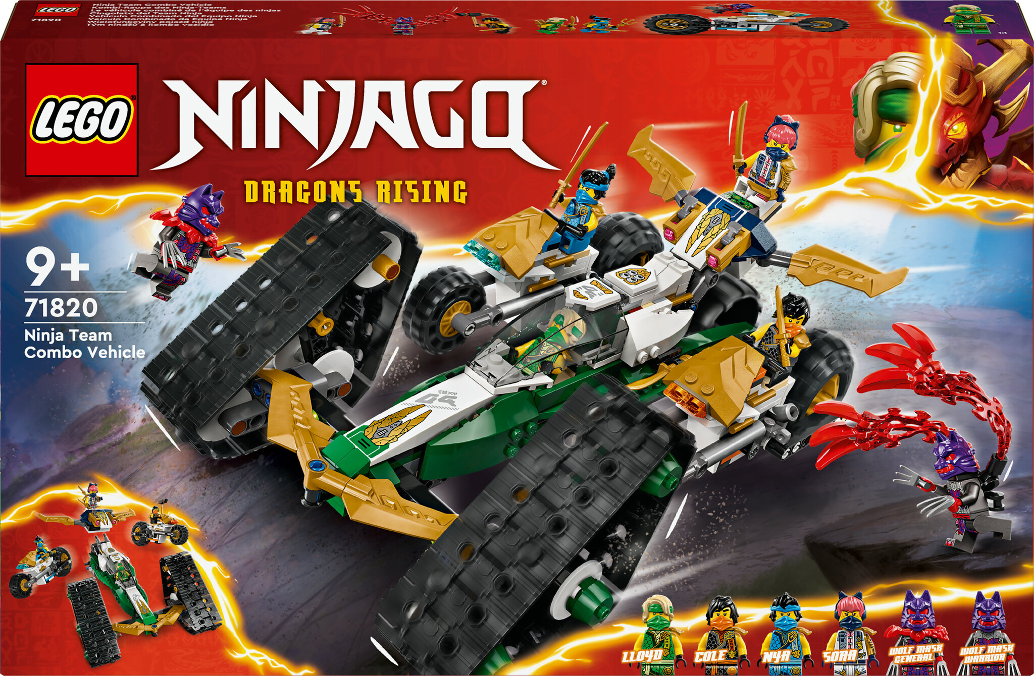 LEGO Ninjago Ninjateam combivoertuig – 71820